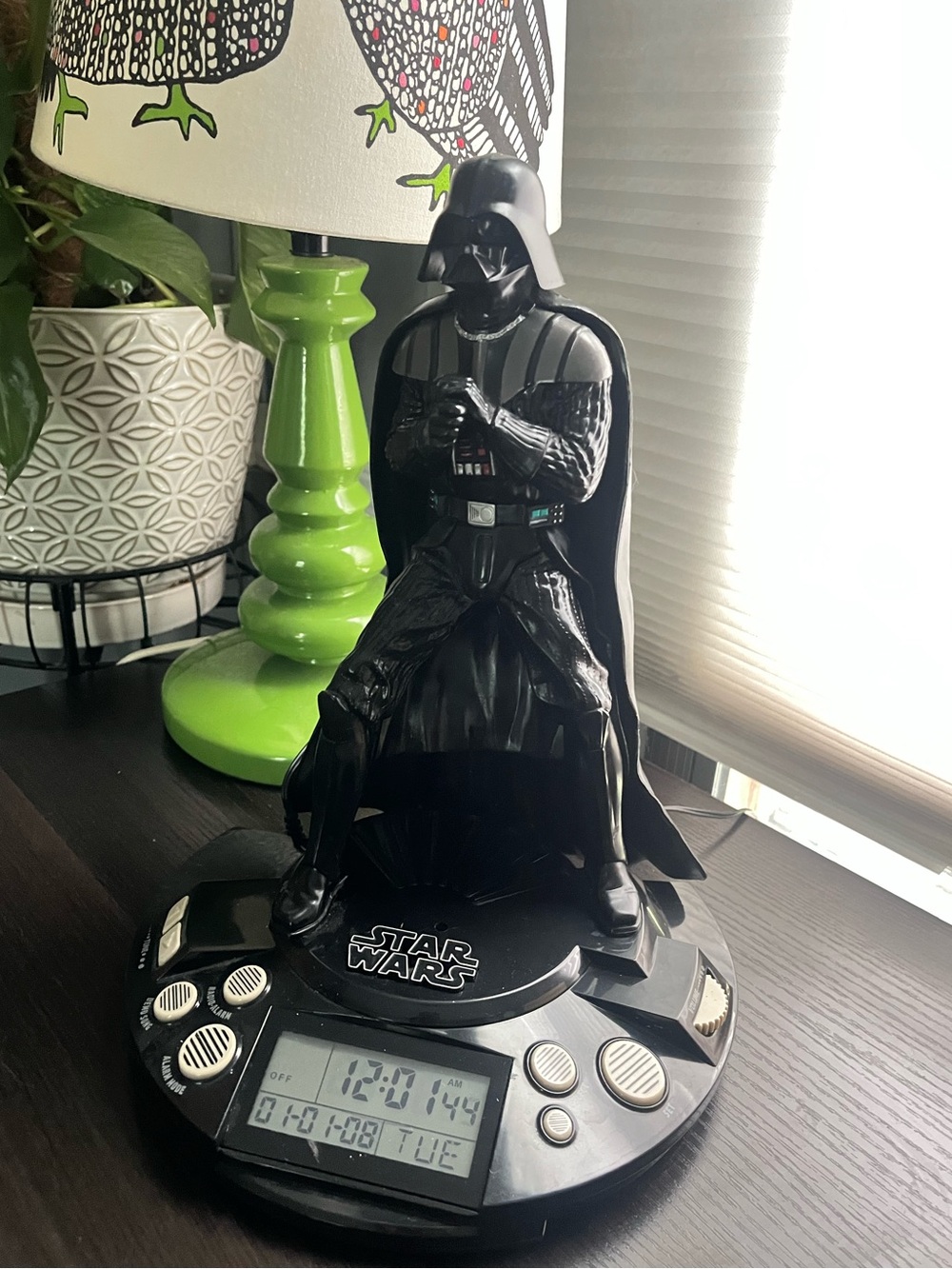 Darth Vader alarm clock/radio.